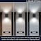 Luxrite Outdoor LED Cube Wall Light Modern Up Down Wall Sconce 3CCT 3000K-5000K 26W Aluminum IP65 ETL LR40344-1PK - alternate 5